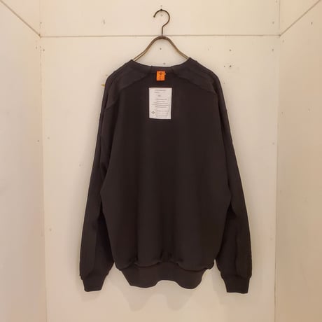 【REHERSALL】パイルラインスリーブスウェット