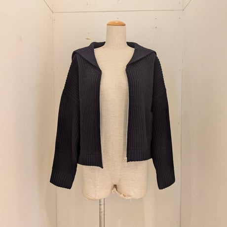 【(ｇ)】セーラーZIP UP ニット