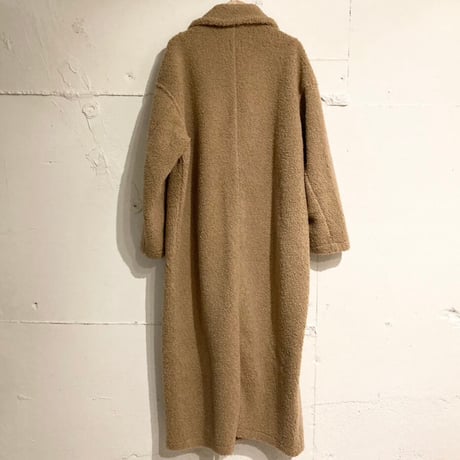 UNIVERSAL SEVEN ボアチェスターコート size F モカ