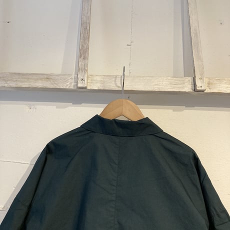NATURAL LAUNDRY ダンプダスター オーバーコート グリーン