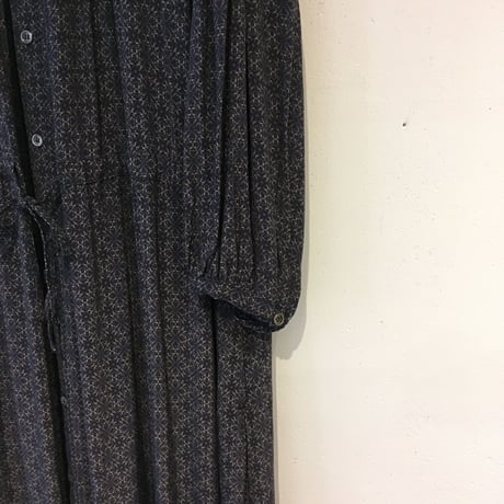UNIVERSAL TISSU メモリアストライプ バンドカラードレス　アマラ