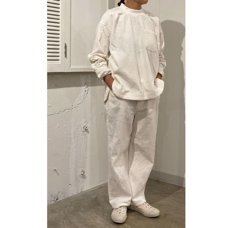 TISSU コーデュロイハイライズパンツ size1 クロ