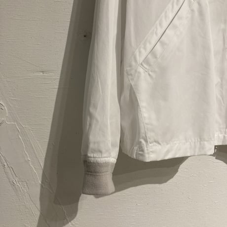NATURAL LAUNDRY ジップアップブルゾン シロ
