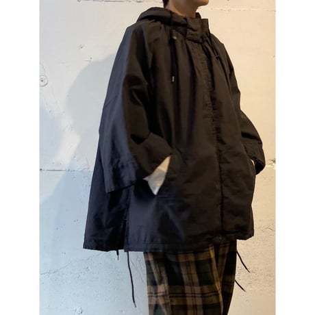 UNIVERSAL TISSU CNダンプ ギャザーポンチョ カーキ