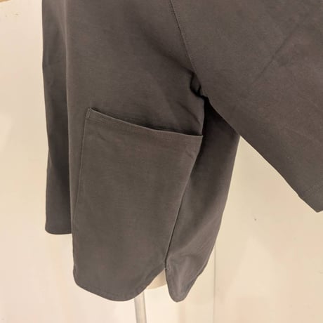 【UNIVERSAL TISSU】ヘビープレーティング天竺 ドルマンTシャツ