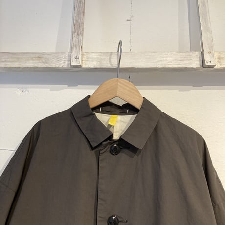 NATURAL LAUNDRY ダンプダスター オーバーコート チャコール