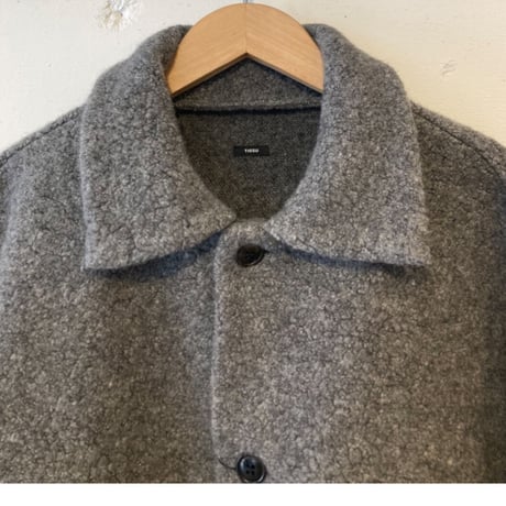 TISSU トンプキンパイルポケットジャケット size3 TOPチャコール