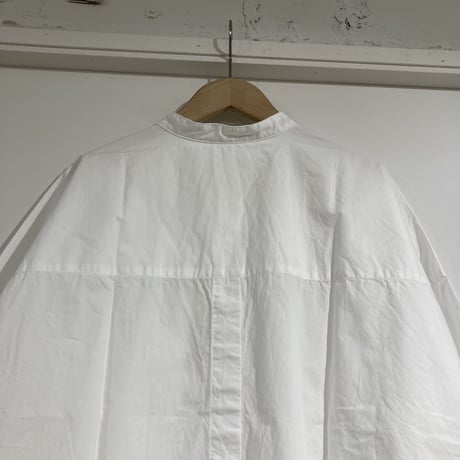 UNIVERSAL TISSU バンドカラースウィングポケットシャツ