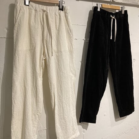 TISSU 親子コーデュロイイージーパンツ size3 クロ