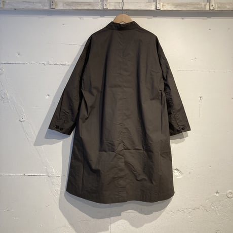 NATURAL LAUNDRY ダンプダスター オーバーコート チャコール