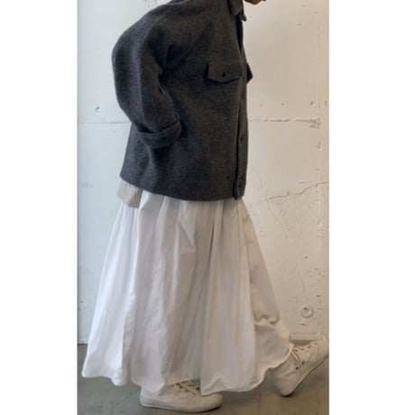 TISSU トンプキンパイルポケットジャケット size3 TOPアイボリー