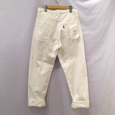 NATURAL LAUNDRY セルビッチデニム5ポケットパンツ　ホワイト size2