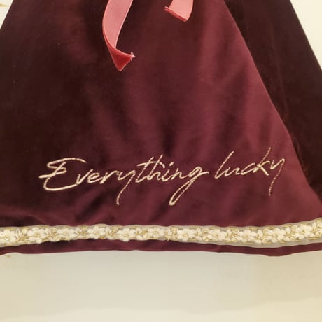 【E.WATANABE】リメイクECO BAG　BORDEAUX
