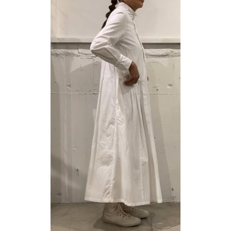 UNIVERSAL TISSU ホスピタル ロングスリーブワンピース クロ