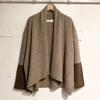 grin ショールカーディガン ベージュ