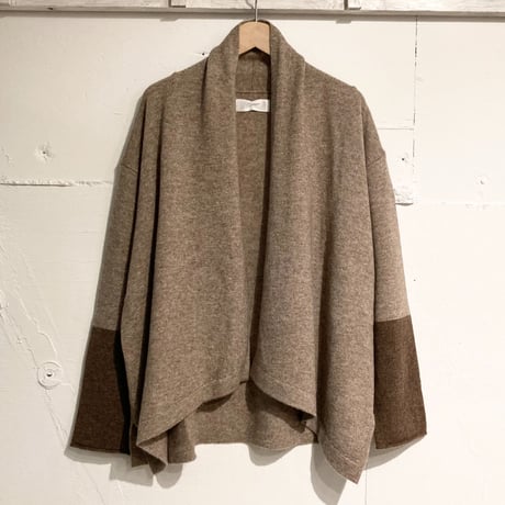 grin ショールカーディガン ベージュ