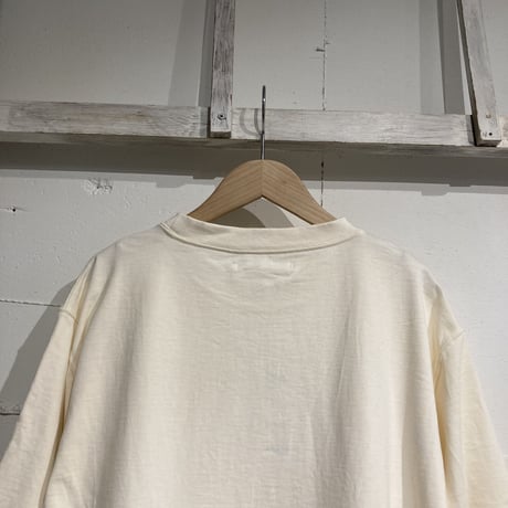 NATURAL LAUNDRY 度詰め天竺クレアワンピース クリーム