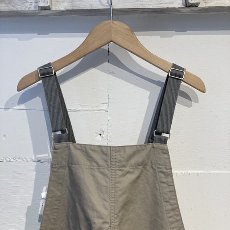 NATURAL LAUNDRY C/Lカルゼ ハーベストサロペット グレージュ