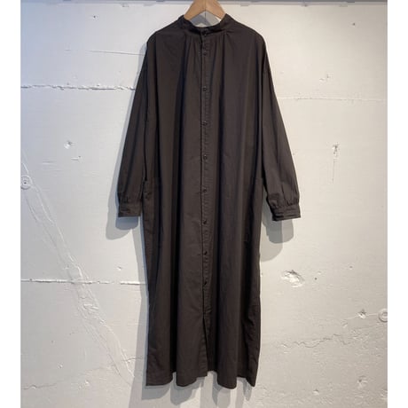 NATURAL LAUDRY スタンド2WAYワンピース チャコール