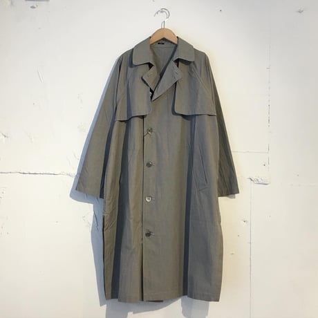 GALERIE TISSU ハイデンシティ エフォートレストレンチ　1size　グレー千鳥