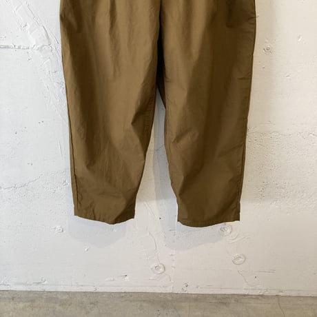 NATURAL LAUNDRY ダンプ サスペンダーパンツ ウォルナット