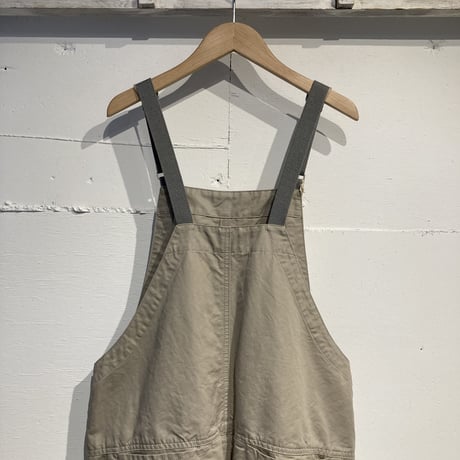 NATURAL LAUNDRY C/Lカルゼ ハーベストサロペット グレージュ