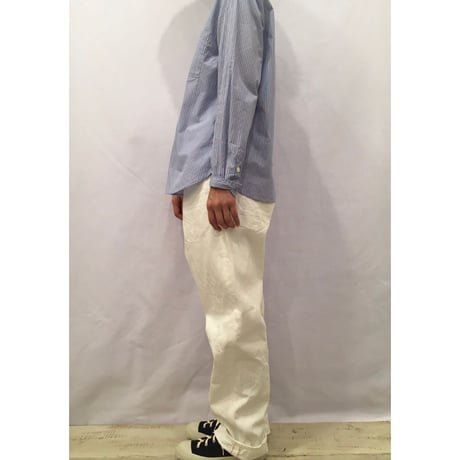 NATURAL LAUNDRY セルビッチ5ポケットパンツ　ホワイト size3
