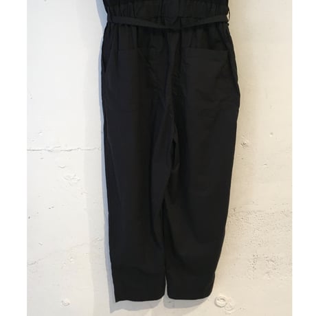 UNIVERSAL TISSU クラシック天竺 オールインワン　黒