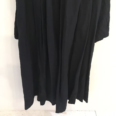 UNIVERSAL TISSU　オリガミガウン コート　クロ