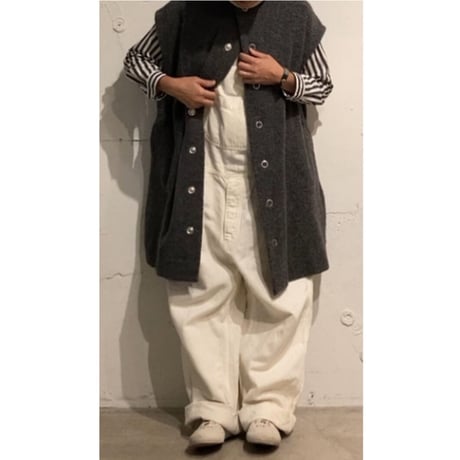 grin シープパイルボアロングベスト キナリ