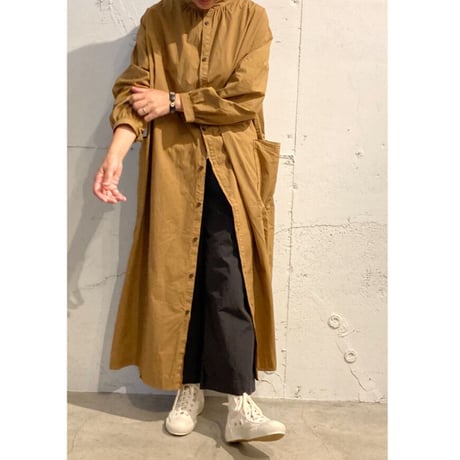 NATURAL LAUNDRY ネル スタンド2WAYワンピース クロ