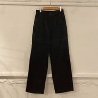 TISSU コーデュロイハイライズパンツ size3 クロ