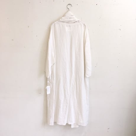 UNIVERSAL TISSU　オリガミガウンコート　シロ