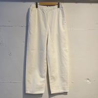 TISSU サフィランリネンデニム イージーテーパードパンツ size3 オフ