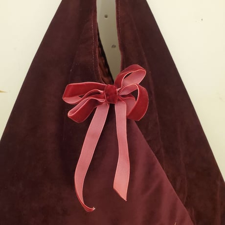 【E.WATANABE】リメイクECO BAG　BORDEAUX