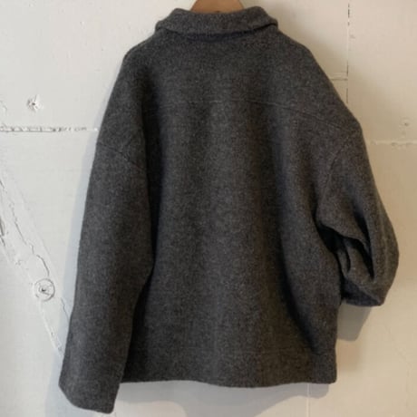 TISSU トンプキンパイルポケットジャケット size3 TOPチャコール