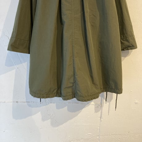 UNIVERSAL TISSU CNダンプ ギャザーポンチョ カーキ