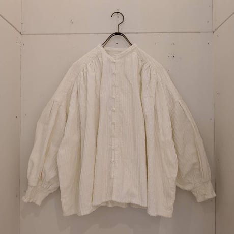 【UNIVERSAL TISSU】親子コーデュロイシャーリングブラウス