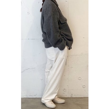 TISSU 親子コーデュロイイージーパンツ size3 クロ