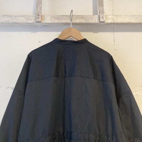 GALERIE TISSU ツイルファティーグワンピース ネイビー