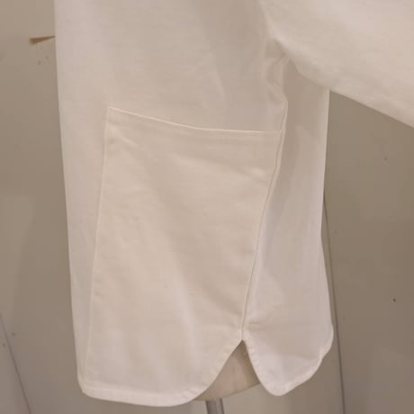 【UNIVERSAL TISSU】ヘビープレーティング天竺 ドルマンTシャツ