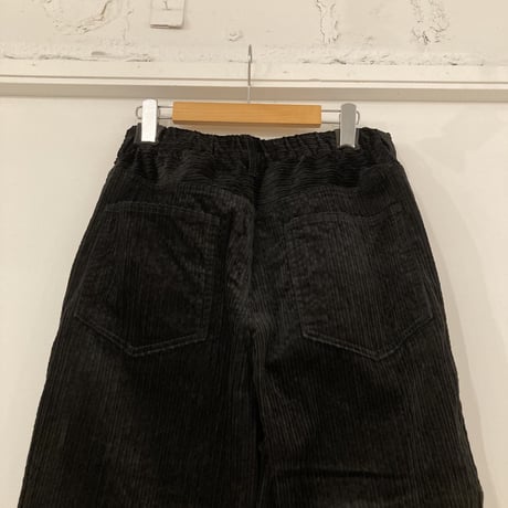 TISSU コーデュロイハイライズパンツ size3 クロ