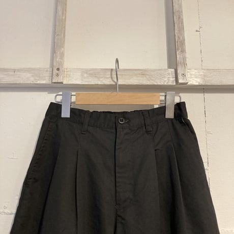 NATURAL LAUNDRY コットンカルゼ ビッグチノ チャコール