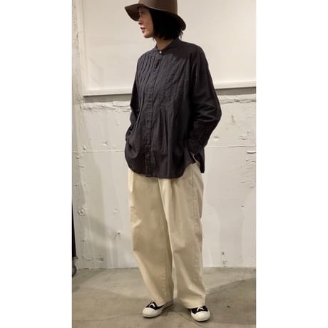 grin コーデュロイボトルパンツ チャコール