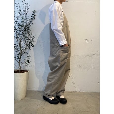 NATURAL LAUNDRY C/Lカルゼ ハーベストサロペット グレージュ