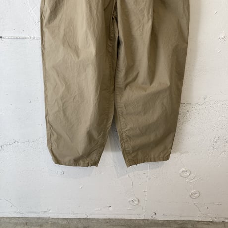 NATURAL LAUNDRY ダンプ サスペンダーパンツ ベージュ