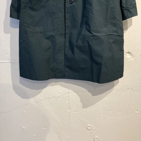 NATURAL LAUNDRY ダンプダスター オーバーコート グリーン