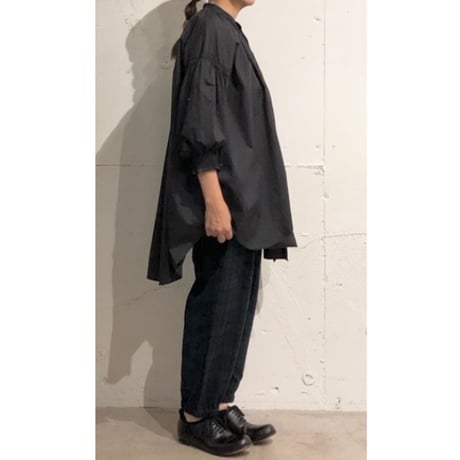TISSU エタ―ミンチェック織姫炊きジョガーパンツ size1 ブラックウォッチ