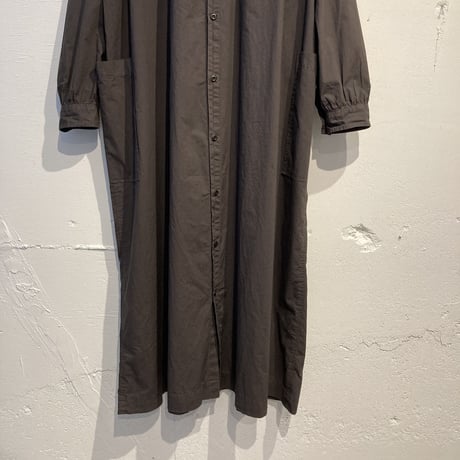 NATURAL LAUDRY スタンド2WAYワンピース チャコール