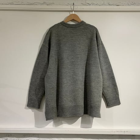 TISSU フレンチメリノ ポケットプルオーバー 1size グレー